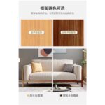 pilihan warna frame KL light luxury solid wood sofa set