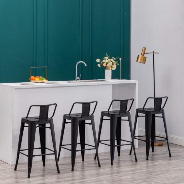 Metal High Bar Stool