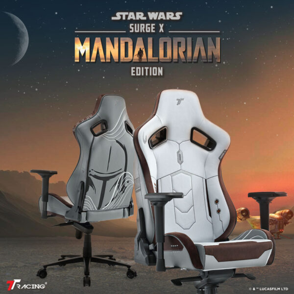 Kenapa Anda Perlu Melabur dalam Kerusi Ergonomik untuk Pejabat Anda - TTRacing Surge X Mandalorian Edition Gaming Chair