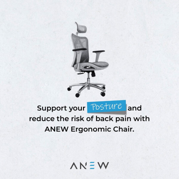 Kenapa Anda Perlu Melabur dalam Kerusi Ergonomik untuk Pejabat Anda - ANEW Standard Ergonomic Chair