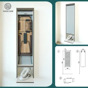 Iron Board lekat dinding, 7 Produk Ini Membantu Memperkemas Ruang Menggosok Baju Anda